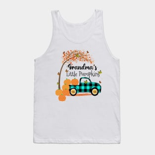 Grandmas Little Pumpkins Shirt, Nana Little Pumpkins Gifts for Mom Mother Tank Top